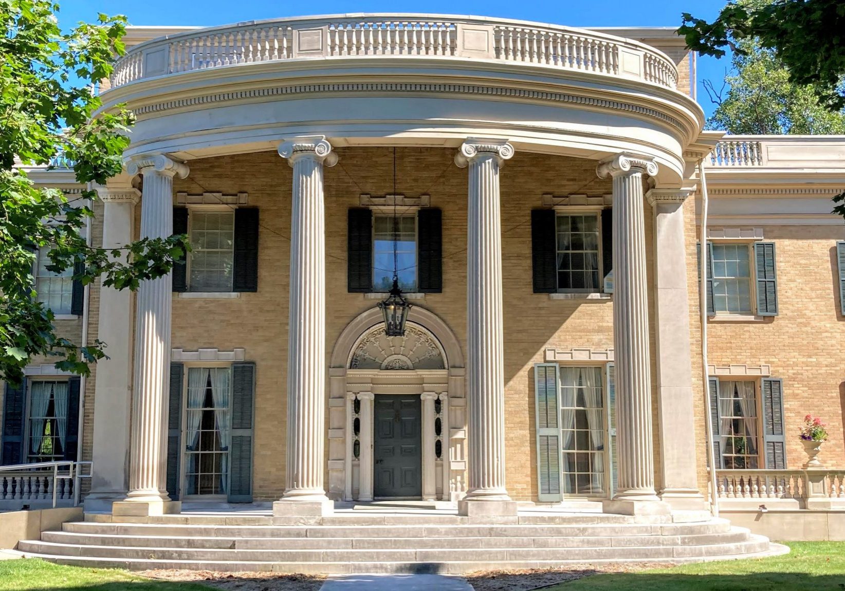The Haan Museum of Indiana Art - Historic Mansion in Lafayette, Indiana Exterior of the Haan Museum of Indiana Art - Historic Mansion in Lafayette, Indiana